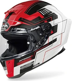 Airoh GP 550 S Challenge weiß/rot/schwarz