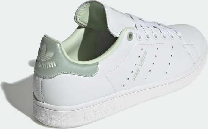 adidas Stan Smith cloud white/linen green metallic/linen green (Damen)