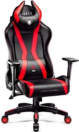 Diablo Chairs X-Horn 2.0 Normal Gamingstuhl, schwarz/rot