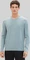 Tom Tailor Strickpullover mit V-Ausschnitt aus Baumwolle Strickpullover blau (Herren) Vorschaubild