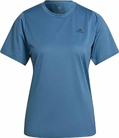 adidas Identity 3Bar Funktionsshirt kurzarm altered blue (Damen)