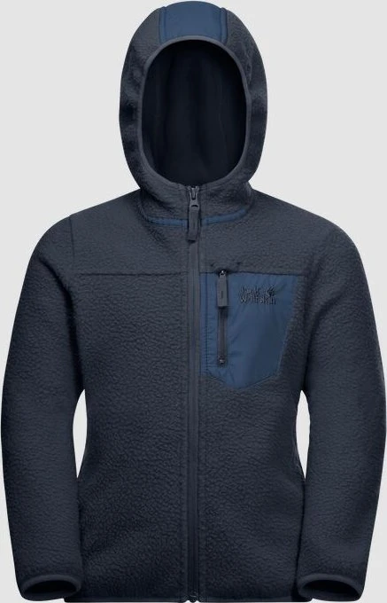 Jack Wolfskin Ice Cloud Hood Jacke night blau (Junior)