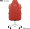 Thermaltake ARGENT E700 Gamingstuhl, schwarz/orange Vorschaubild