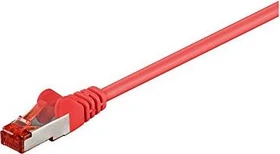 goobay Patchkabel, Cat6, S/FTP, RJ-45/RJ-45, 30m, rot