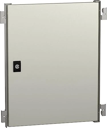 Schneider Electric Innentür für Gehäuse PanelSeT WM H500xB400, Stahl, RAL7035, Tiefeneinstellung