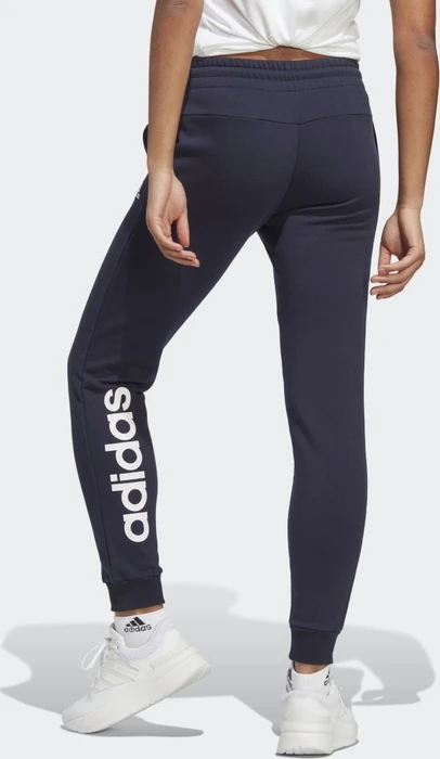 adidas Essentials Linear French Terry Cuffed Trainingshose lang legend ink (Damen)