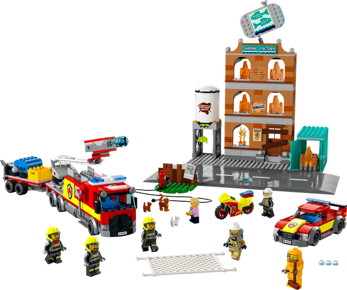 LEGO City - Feuerwehreinsatz mit Löschtruppe