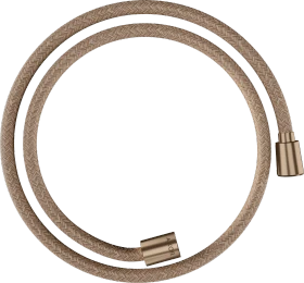 Hansgrohe AXOR ShowerSolutions Textilbrauseschlauch 1.25m mit konischer und zylindrischer Mutter brushed red gold