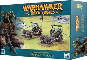 Games Workshop Warhammer The Old World - Orc & Goblin Tribes - Orc Boar Chariots