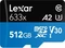 Lexar High-Performance 633x R100/W70 512GB Kit, UHS-I U3, A2, Class 10 Vorschaubild