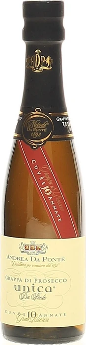 Andrea da Ponte Grappa di Prosecco Unica 50ml