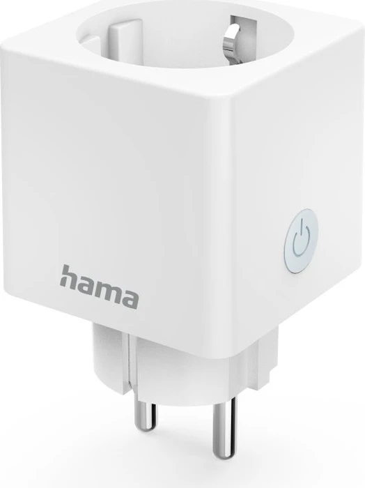 Hama WLAN-Steckdose Mini, ohne Hub, Smart-Steckdose