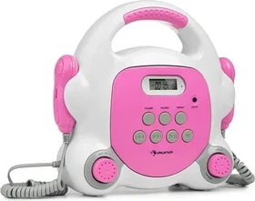 Auna Pocket Rocker Karaoke-CD-Player rosa
