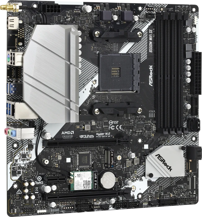 ASRock B550M WiFi SE (AMD AM4)