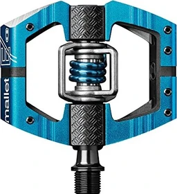 CrankBrothers Mallet E Kombipedale electric blue