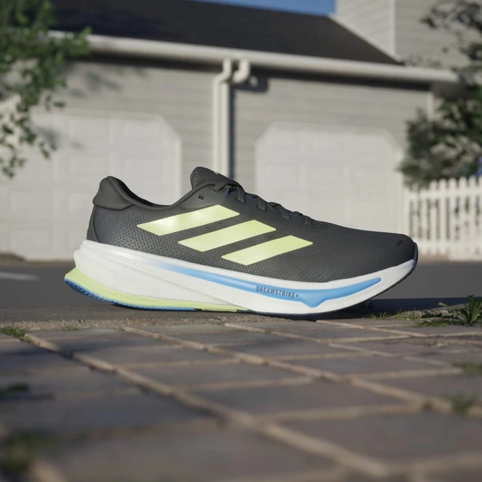 adidas Supernova Rise 2 core black/pulse lime/blue fusion (Herren)