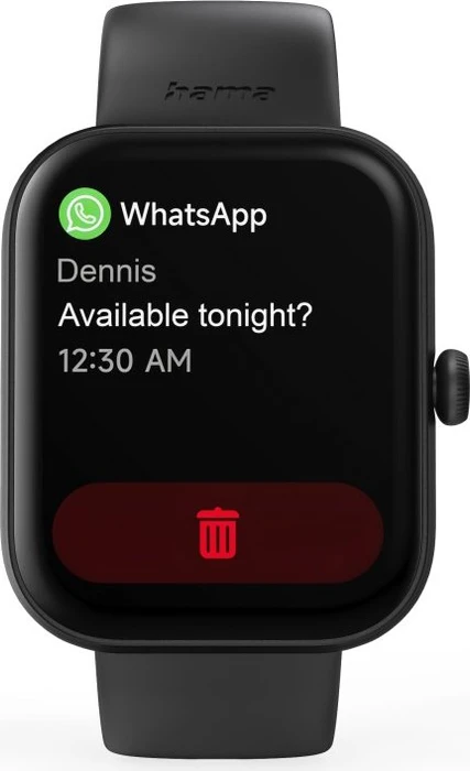 Hama Smartwatch 5000 schwarz
