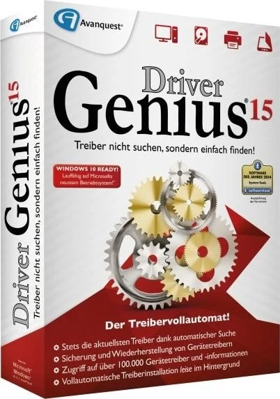 Avanquest Driver Genius 15, ESD (deutsch) (PC)