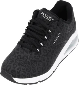 Skechers Uno 2 In-Kat-Neato black tonal/leopard print (Damen)