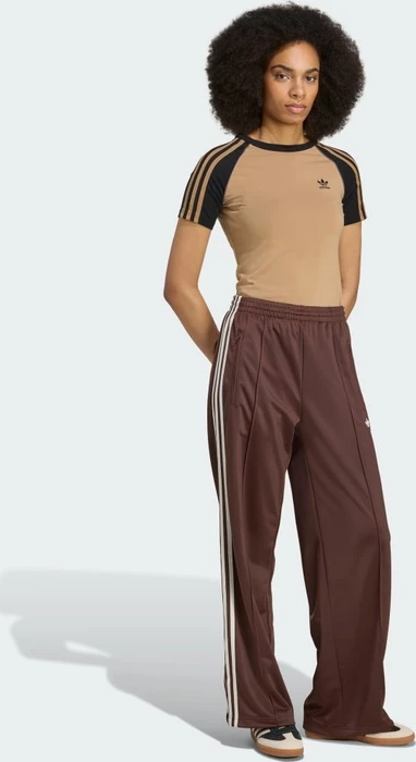 adidas Classic Firebird Loose Trainingshose lang auburn/cream white (Damen)