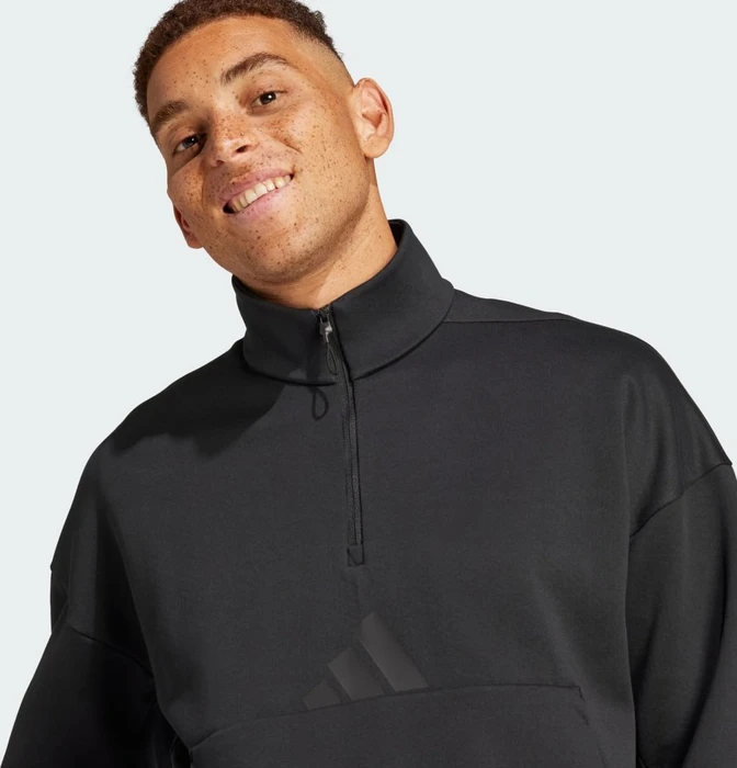 adidas Z.N.E. Quarter-Zip Sweatshirt schwarz (Herren)