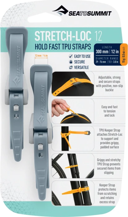 Sea to Summit Stretch Loc 300mm TPU Befestigung grau