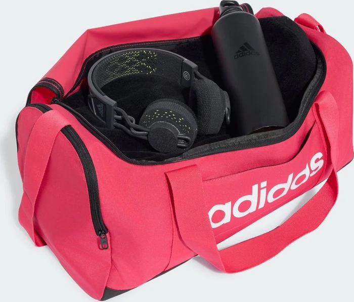 adidas Linear Duffelbag S Sporttasche power pink/white
