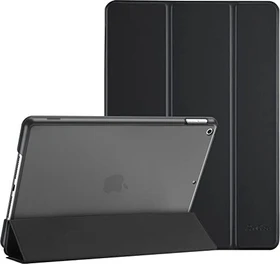 ProCase Cover für Apple iPad 10.2" (2019/20 8.Gen/2021 9.Gen), shadow black