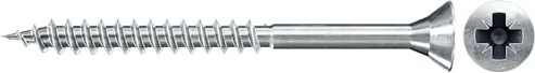 fischer ClassicFast FSPII CZP 5.0x40 BC Spanplattenschraube, 5x40mm, 500 Stück