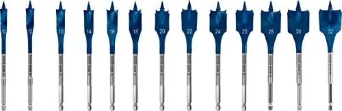 Bosch Professional EXPERT SelfCut Speed Flachfräsbohrer-Sortiment, 13-tlg.