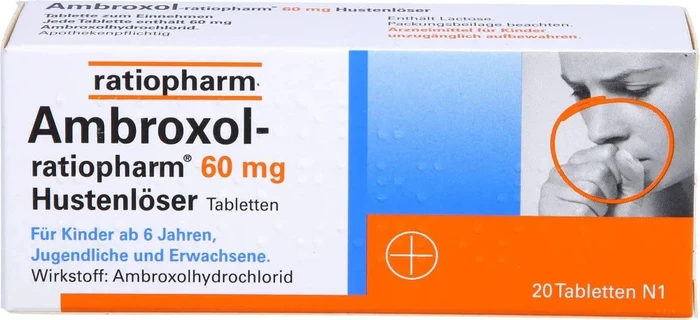 Ambroxol-ratiopharm 60mg Hustenlöser Tabletten, 20 Stück