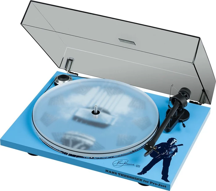 Pro-Ject Hans Theessink Blues Recordplayer blau