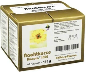 FBK-Pharma Nachtkerze Bioxera 1000 Kapseln, 160 Stück