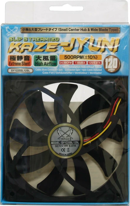 Scythe Slip Stream 120 500rpm, 120mm