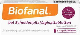 Biofanal Vaginaltabletten, 6 Stück