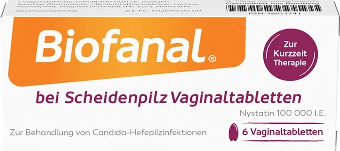 Biofanal Vaginaltabletten, 6 Stück