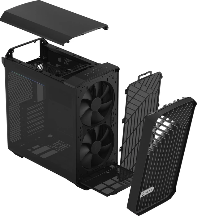 Fractal Design Torrent Compact Black TG Dark Tint, Glasfenster