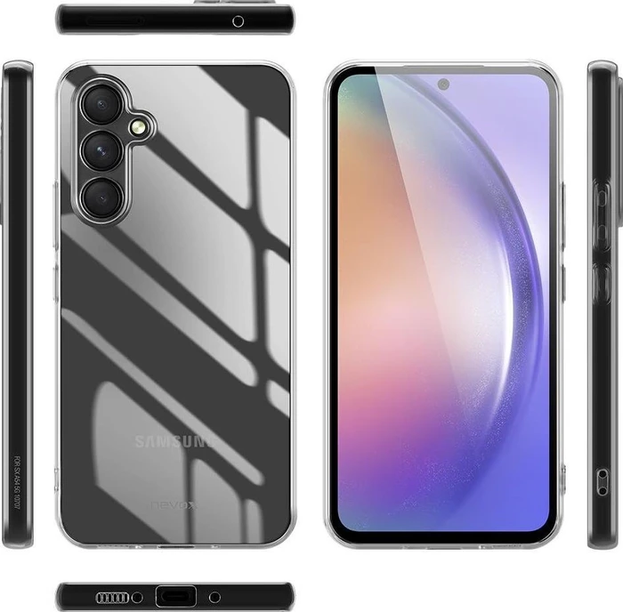 Nevox StyleShell Flex für Samsung Galaxy A56 5G transparent