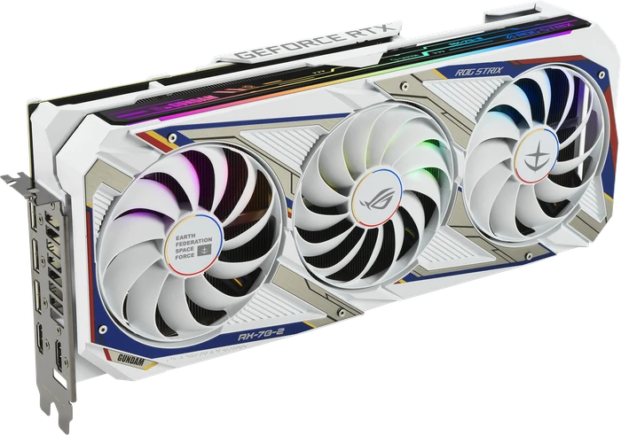 ASUS ROG Strix GeForce RTX 3080 Gundam, ROG-STRIX-RTX3080-O10G-GUNDAM, 10GB GDDR6X, 2x HDMI, 3x DP
