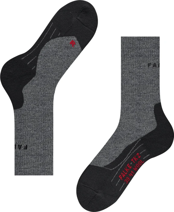 Falke TK2 Wool Wandersocken schwarz (Herren)