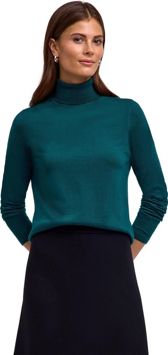 Falke Casual Wool Rollkragen Pullover peacock (Damen)