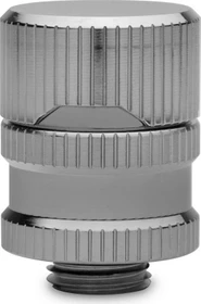 EK Water Blocks Quantum Line EK-Quantum Torque Drain Valve, G1/4", schwarz vernickelt