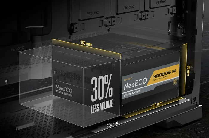 Antec Neo Eco Gold Modular NE850G M 850W, ATX 3.0