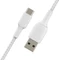Belkin BoostCharge Braided USB-C to USB-A 2.0m weiß Vorschaubild