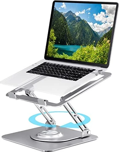 Multi-Winkel, Notebook-Stand bis 17", silber