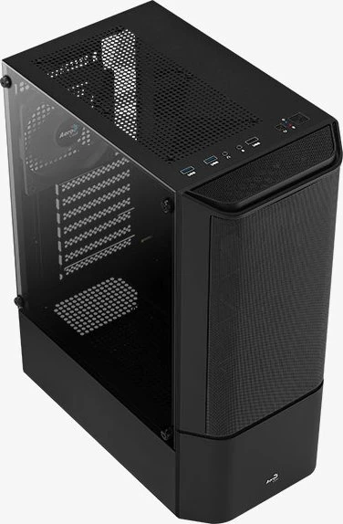 AeroCool Quantum Mesh [V1], schwarz, Glasfenster
