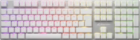 Sharkoon PureWriter RGB, weiß, Kailh Choc LOW PROFILE BLUE, USB, DE