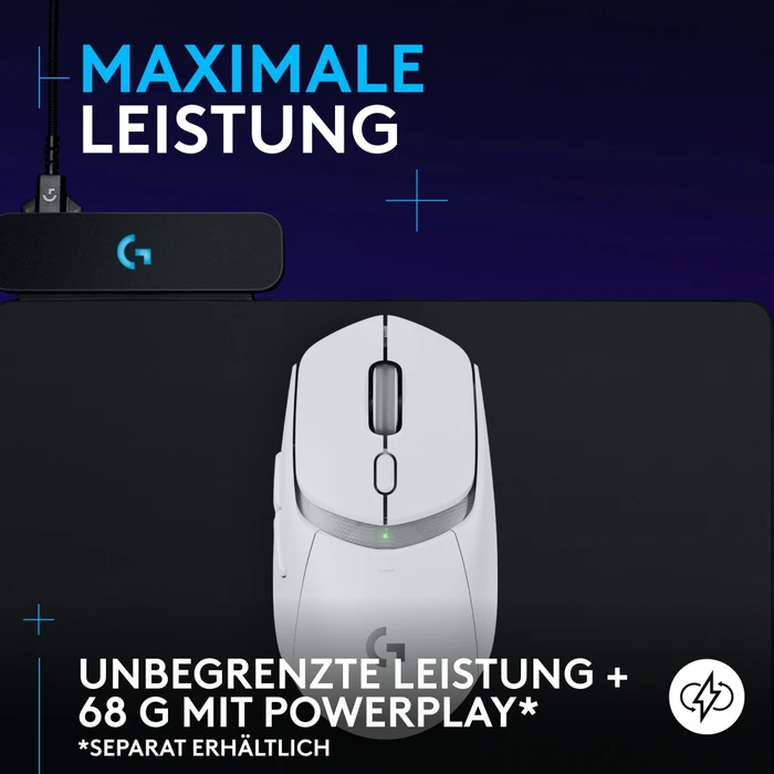 Logitech G309 Lightspeed weiß, USB/Bluetooth