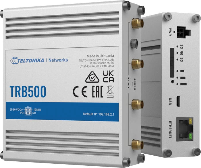 Teltonika TRB500 Industrial Gateway, Industrial, 5G