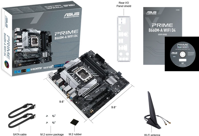 ASUS Prime B660M-A WIFI D4 (Intel 1700)